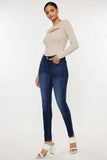 Kancan Mid Rise Gradient Skinny Jeans - Trendsi - Flyclothing LLC