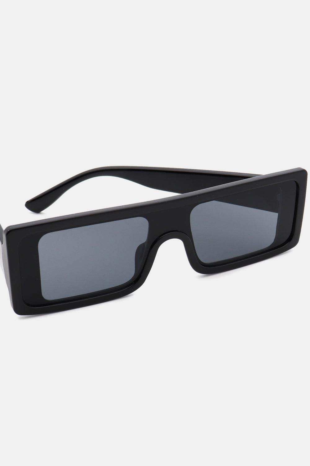 Polycarbonate Frame Rectangle Sunglasses - Trendsi - Flyclothing LLC
