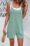 Spaghetti Strap Romper with Pockets - Trendsi - Flyclothing LLC