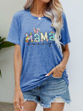 MAMA BUNNY Easter Graphic Tee - Trendsi - Flyclothing LLC