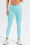 High Waist Active Leggings with Pockets - Trendsi - Flyclothing LLC