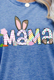 Easter MAMA Graphic Round Neck T-Shirt - Trendsi - Flyclothing LLC