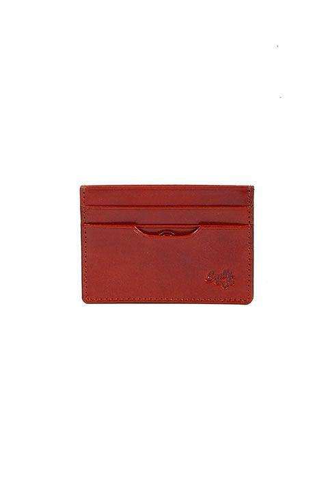 Scully COGNAC CARD CASE - Scully Leather - Flyclothing LLC