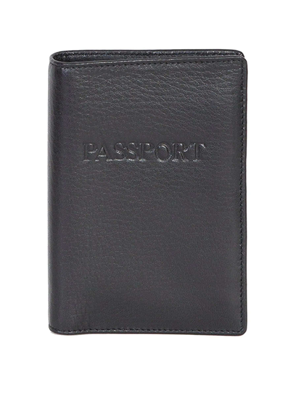 Scully BLACK PASSPORT CASE - Scully Leather - Flyclothing LLC