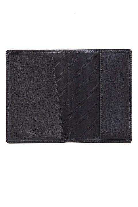 Scully BLACK PASSPORT COVER - Scully Leather - Flyclothing LLC