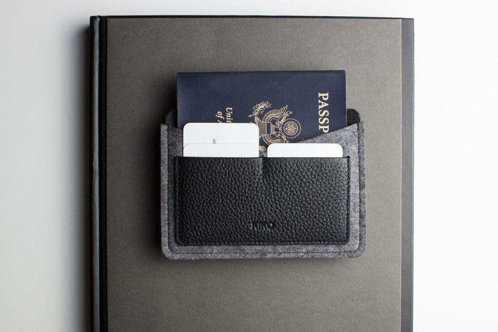 Kiko Leather Passport Holder - Kiko - Flyclothing LLC