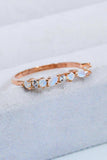 Moonstone and Zircon Decor Ring - Trendsi - Flyclothing LLC