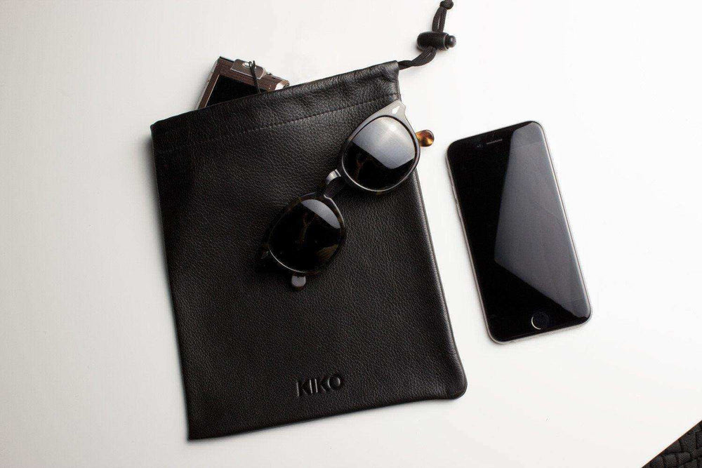 Kiko Leather Accessory Pouch - Kiko - Flyclothing LLC