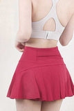 High Waist Pleated Active Skirt - Trendsi - Flyclothing LLC