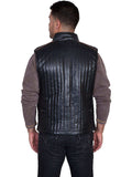 Scully BLACK ITALIAN LAMB MEN'S VEST - Scully Leather - Flyclothing LLC