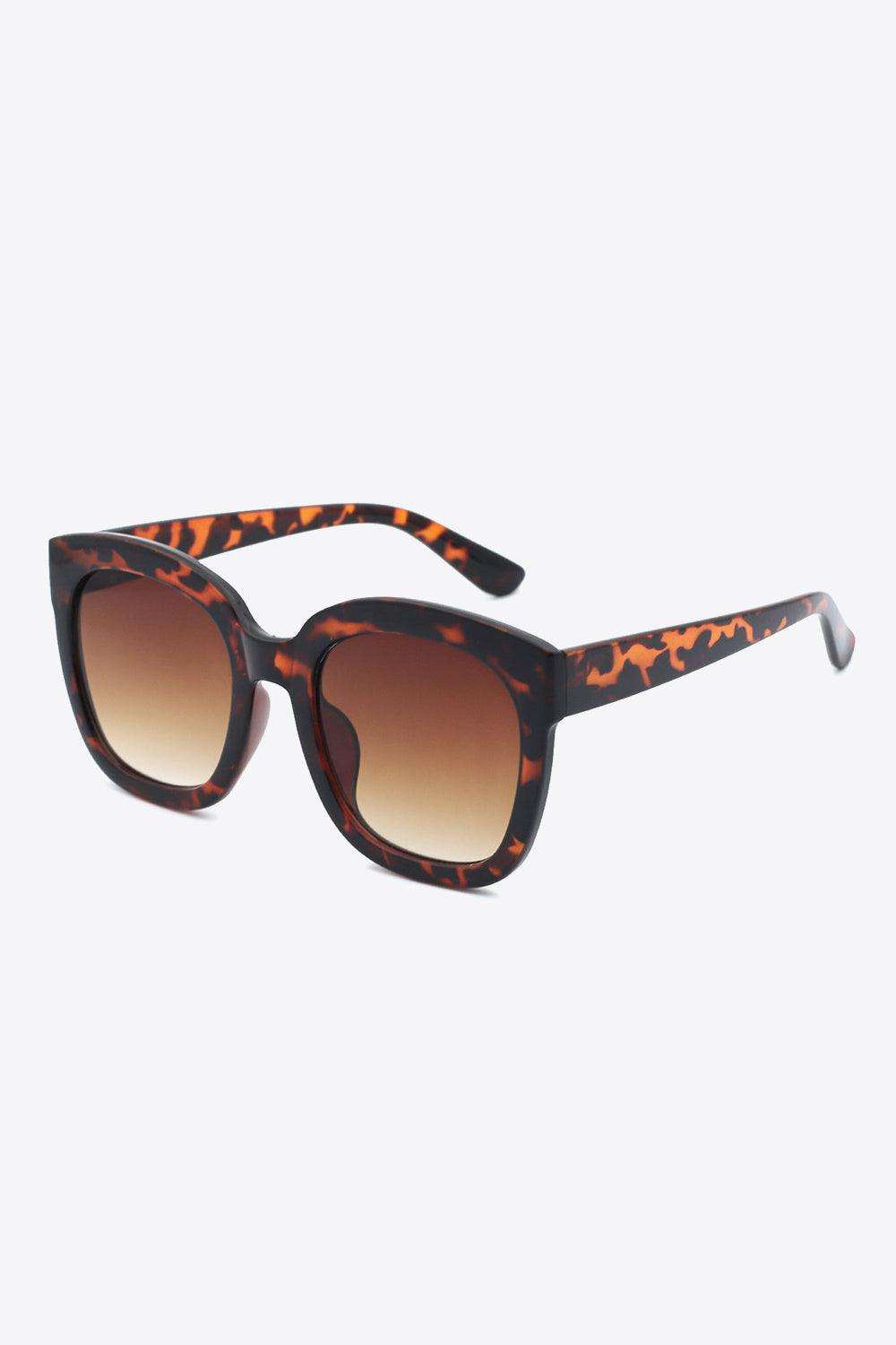Polycarbonate Frame Square Sunglasses - Trendsi - Flyclothing LLC