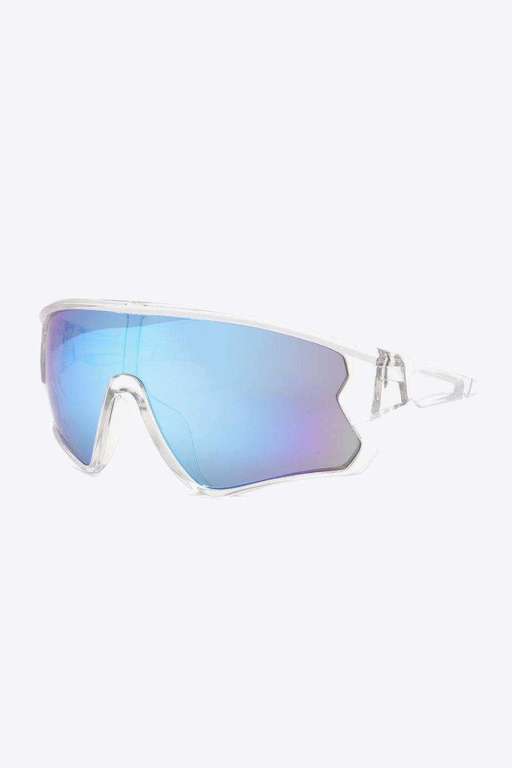 Polycarbonate Shield Sunglasses - Trendsi - Flyclothing LLC