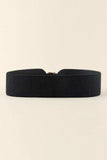 Elastic Wide PU Belt - Trendsi - Flyclothing LLC