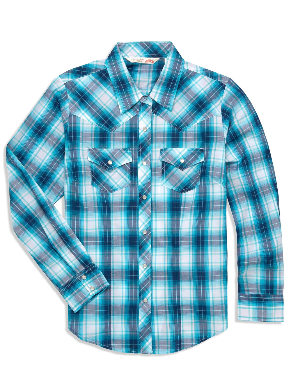 Women's Ely Cattleman Plaid Western Snap Shirt - Ely Cattleman - Flyclothing LLC