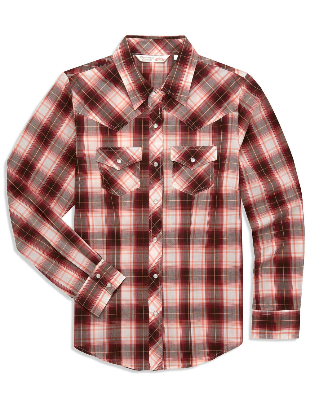 Women's Ely Cattleman Plaid Western Snap Shirt - Ely Cattleman - Flyclothing LLC