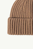 Rib-Knit Cuff Beanie - Trendsi - Flyclothing LLC