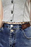 PU Elastic Snap Closure Belt - Trendsi - Flyclothing LLC
