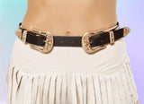 Roma Costume Adjustable Double Buckle Belt - Roma Costume - Flyclothing LLC