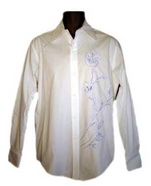 Positano Rose White Shirt - Flyclothing LLC