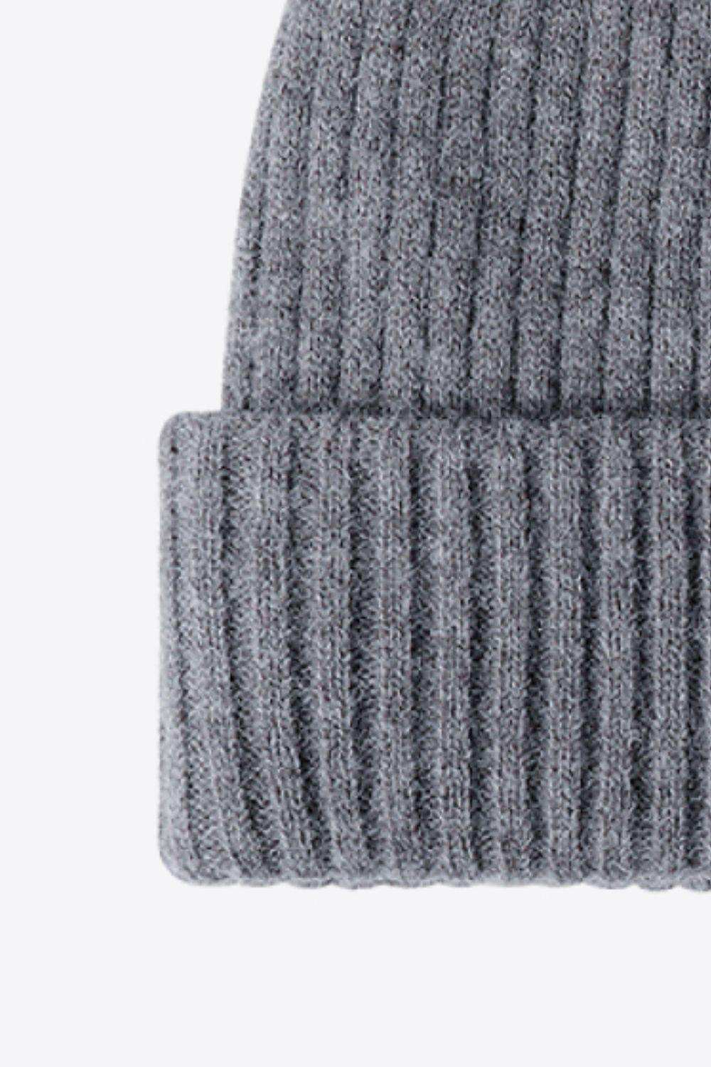 HAPPY Contrast Beanie - Trendsi - Flyclothing LLC