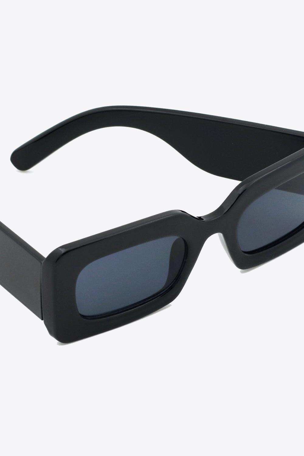 Polycarbonate Frame Rectangle Sunglasses - Trendsi - Flyclothing LLC