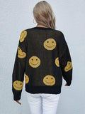 Smiley Face Sweater - Trendsi - Flyclothing LLC