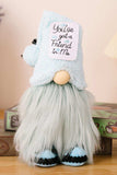 Mother's Day Pom-Pom Trim Faceless Gnome - Trendsi - Flyclothing LLC