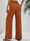 Wide Leg Drawstring Pants - Trendsi - Flyclothing LLC