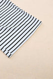 Striped Drawstring Waist Wide Leg Pants - Trendsi - Flyclothing LLC