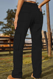 Loose Fit Long Jeans with Pockets - Trendsi - Flyclothing LLC