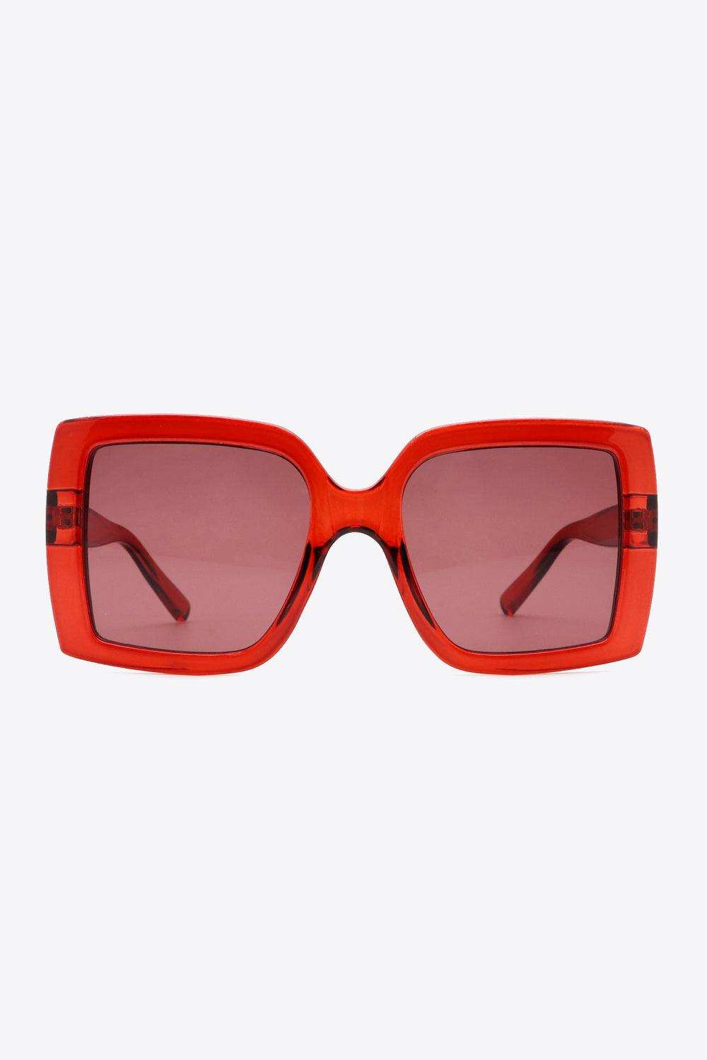 Acetate Lens Square Sunglasses - Trendsi - Flyclothing LLC