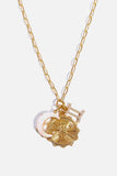 Constellation and Moon Pendant Copper Necklace - Trendsi - Flyclothing LLC