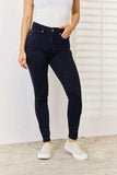 Judy Blue Full Size Garment Dyed Tummy Control Skinny Jeans - Trendsi - Flyclothing LLC