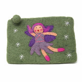 Hand Crafted Felt Starry Fairy Pouch - Global Groove Direct - Flyclothing LLC