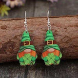 Wooden Alloy Dangle Earrings - Trendsi - Flyclothing LLC