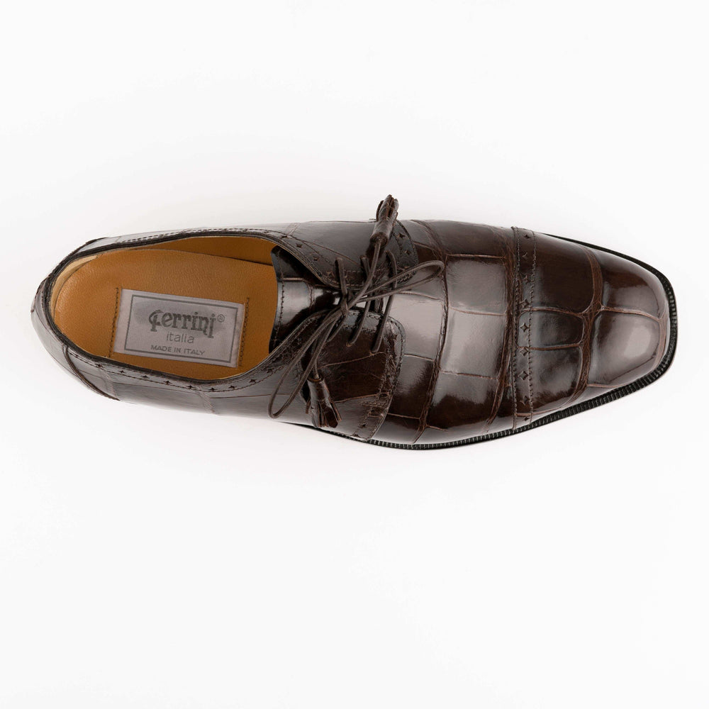 Ferrini USA Alligator -3798 Men's Dress Shoes - Ferrini USA - Flyclothing LLC