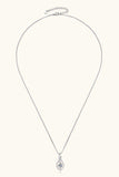 Moissanite 925 Sterling Silver Necklace - Trendsi - Flyclothing LLC