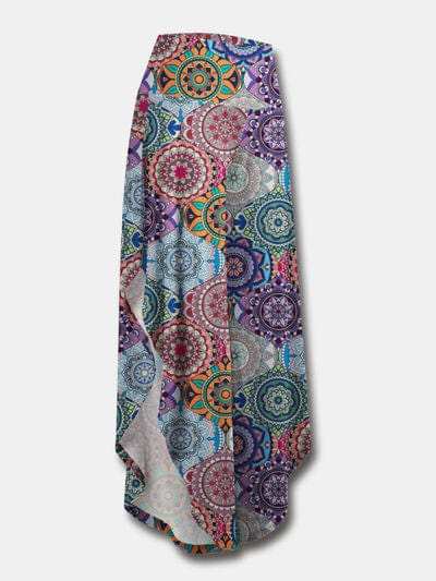 Printed Wide Leg Pants - Trendsi - Flyclothing LLC