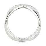 Alamode Rhodium Brass Ring with AAA Grade CZ in Clear - Alamode - Flyclothing LLC