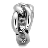 Alamode Rhodium Brass Ring with No Stone - Alamode - Flyclothing LLC