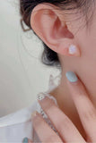 High Quality Natural Moonstone 925 Sterling Silver Stud Earrings - Trendsi - Flyclothing LLC