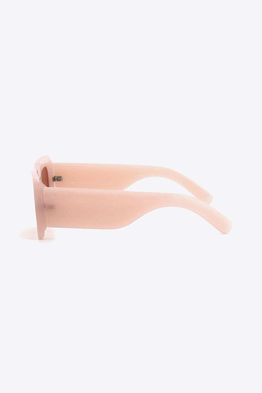 Polycarbonate Frame Rectangle Sunglasses - Trendsi - Flyclothing LLC