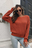 Crisscross Surplice Neck Long Sleeve Sweater - Trendsi - Flyclothing LLC