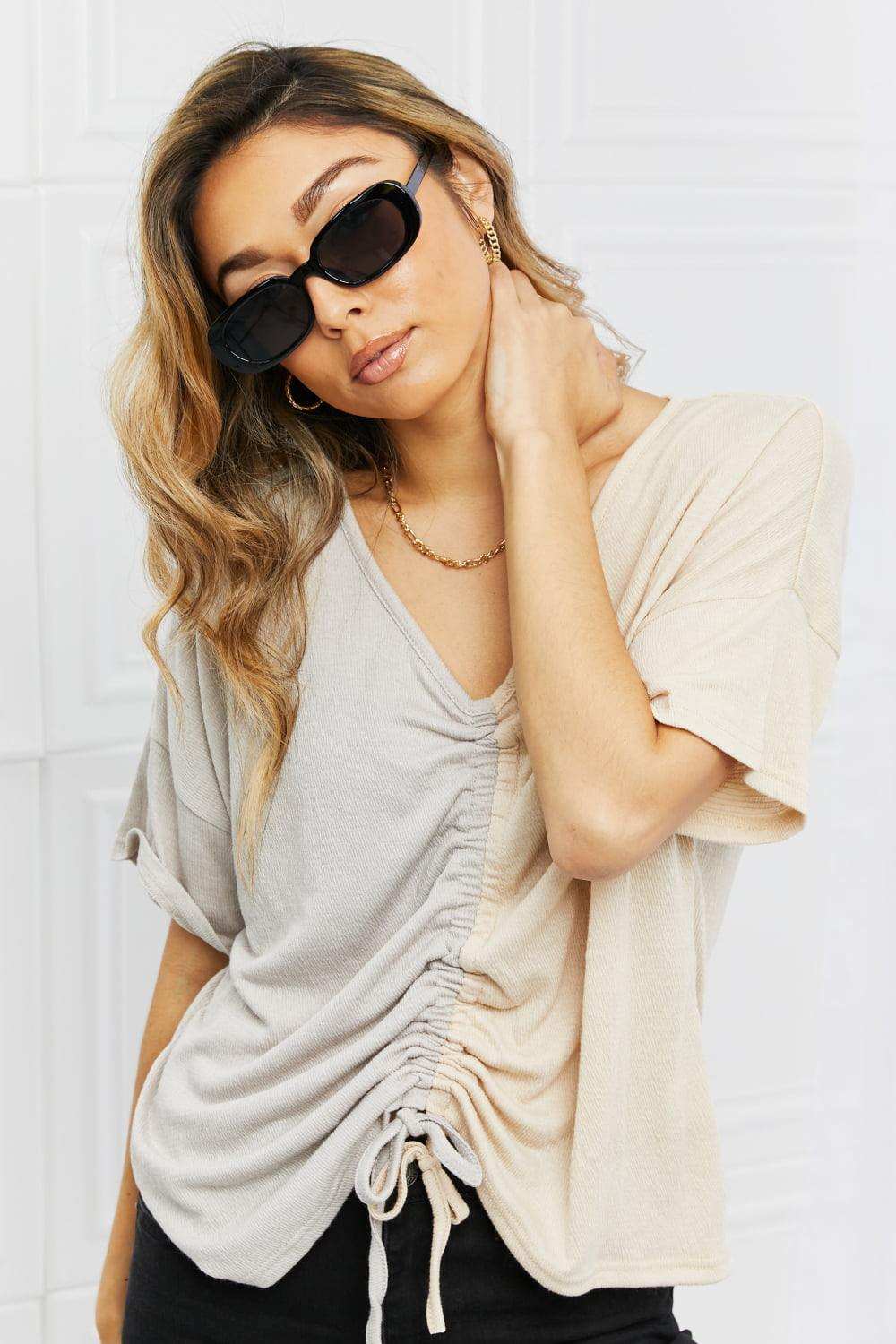 Oval Full Rim Sunglasses - Trendsi - Flyclothing LLC