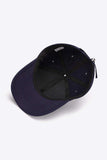 Plain Adjustable Cotton Baseball Cap - Trendsi - Flyclothing LLC