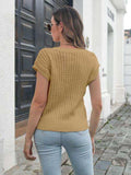Cable-knit V-Neck Sweater Vest - Trendsi - Flyclothing LLC
