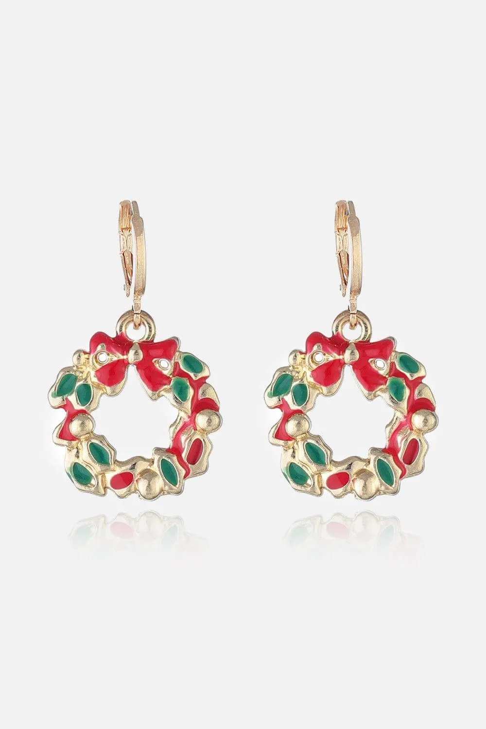 Christmas Theme Alloy Earrings - Trendsi - Flyclothing LLC