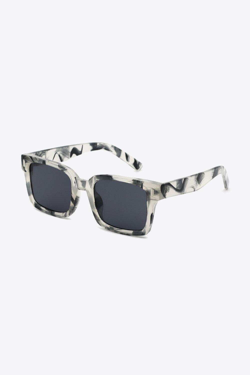 UV400 Polycarbonate Square Sunglasses - Trendsi - Flyclothing LLC