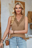 Lace Detail V-Neck Tank - Trendsi - Flyclothing LLC