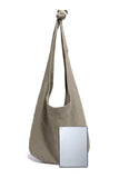 Large Canvas Crossbody Bag - Trendsi - Flyclothing LLC
